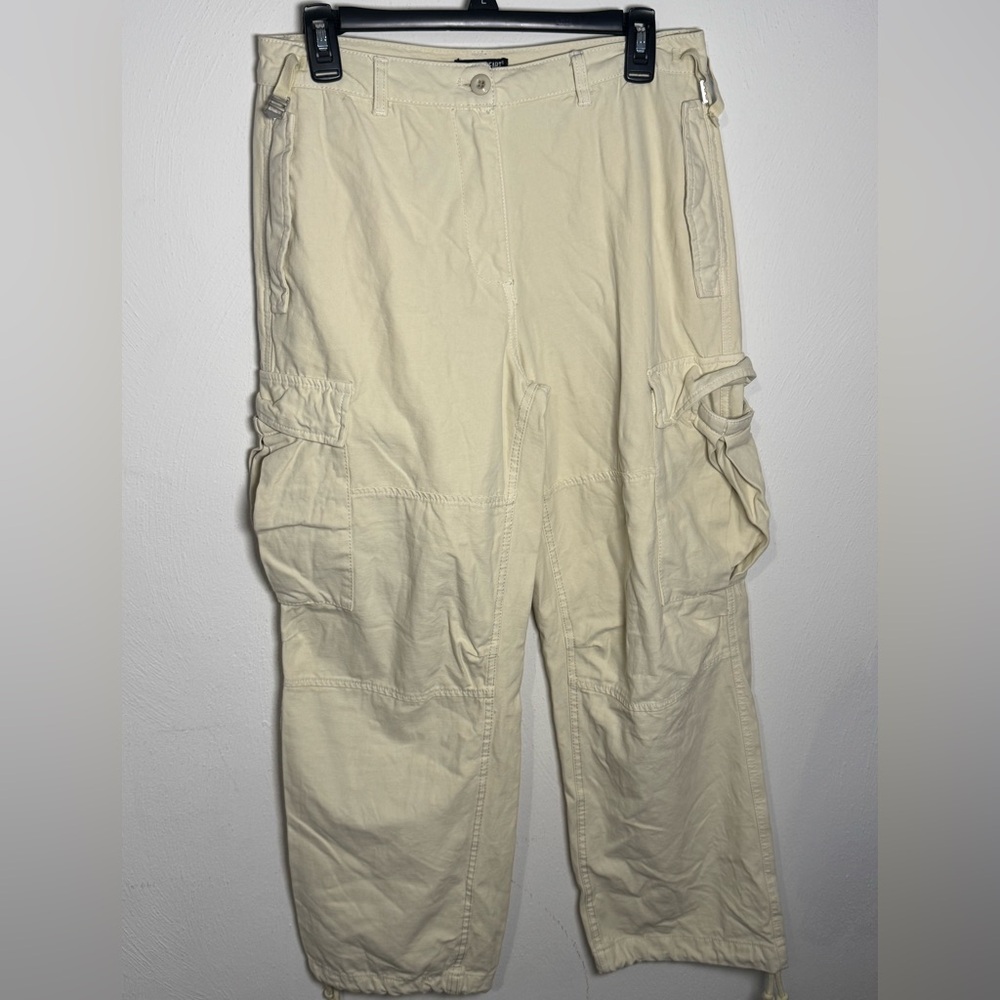 Velvet Heart Beige Cargo Pants Y2K